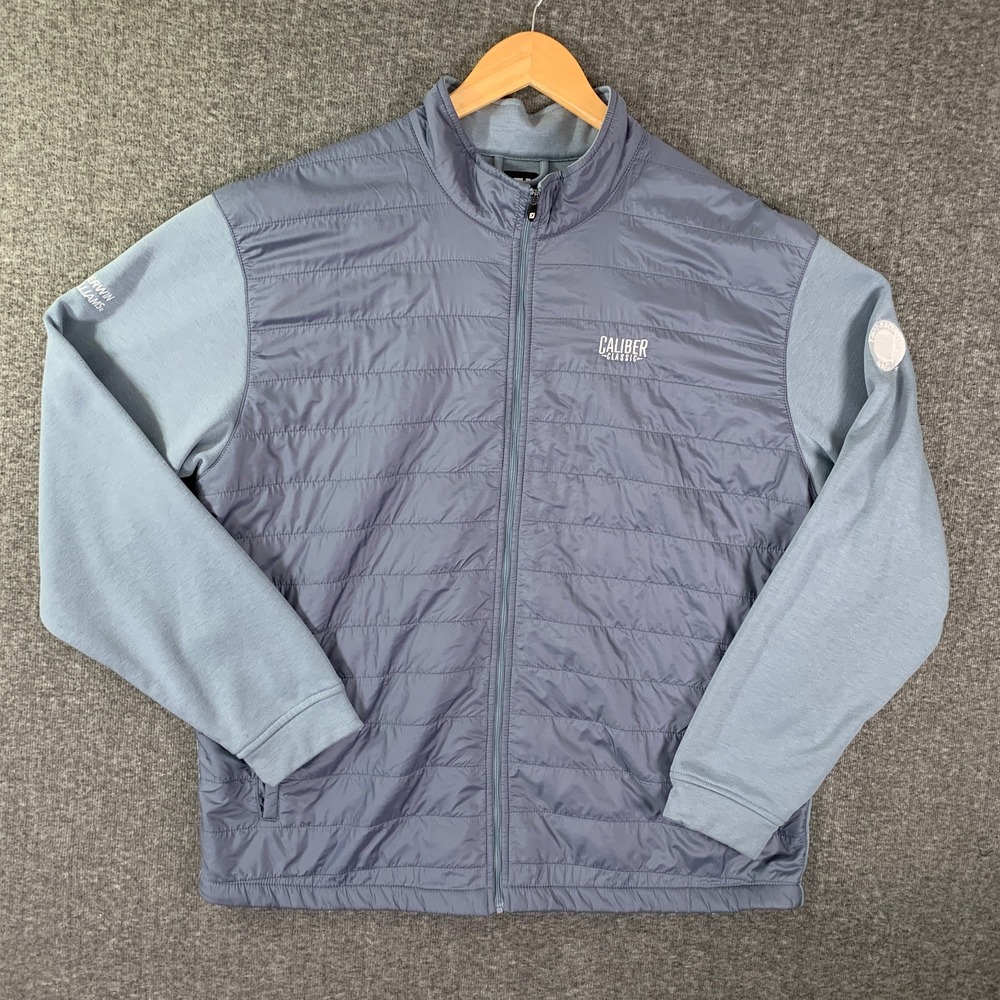 Footjoy Hybrid Jacket Men 2XL Gray Full Zip Golf Performance